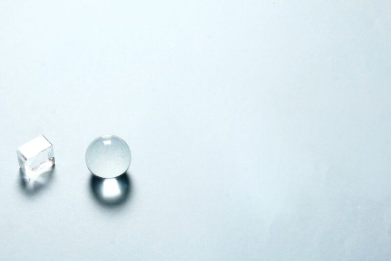 white round ornament on white surface photo