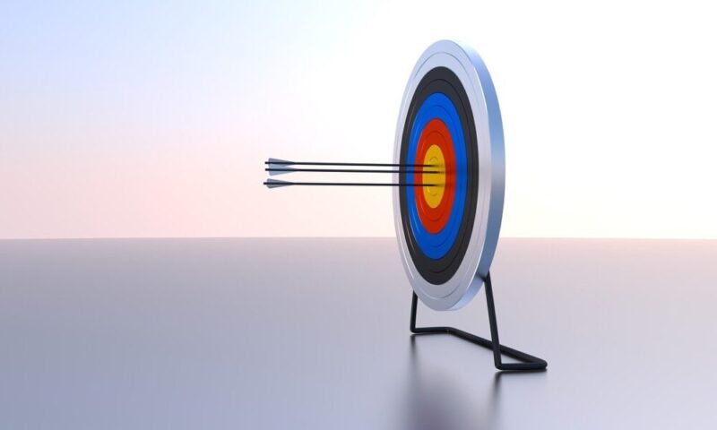 arrow target bullseye