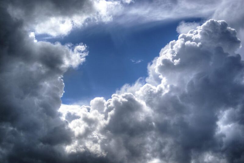 clouds sky atmosphere