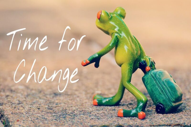 frogs in a time of change