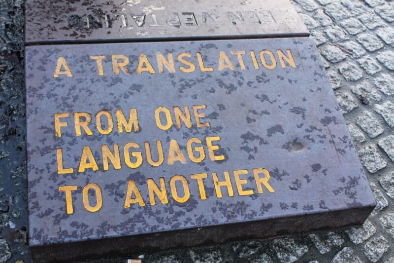 translation from one language to another