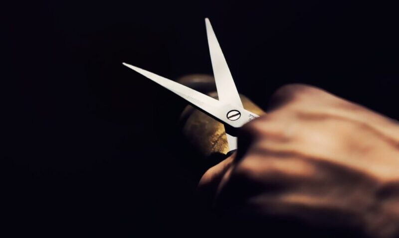 scissor hand tool 