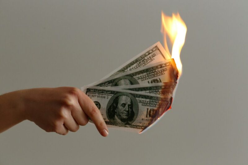 money to burn