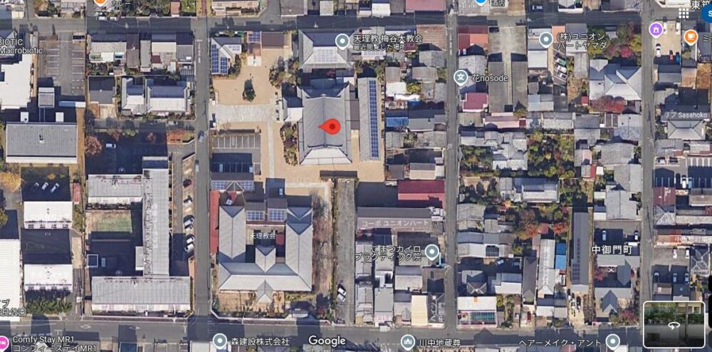 梅谷大教会GoogleMapより
