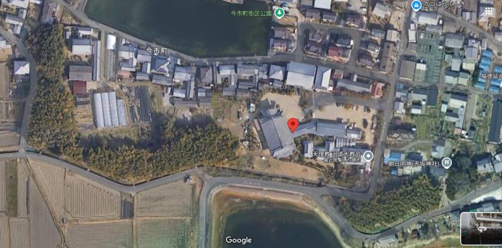 治道大教会GoogleMapより