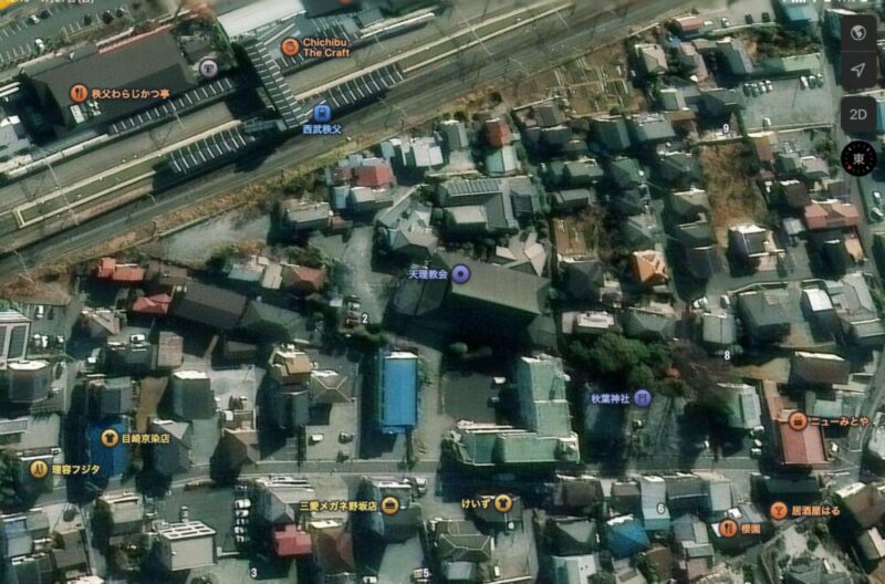 秩父大教会AppleMapより②