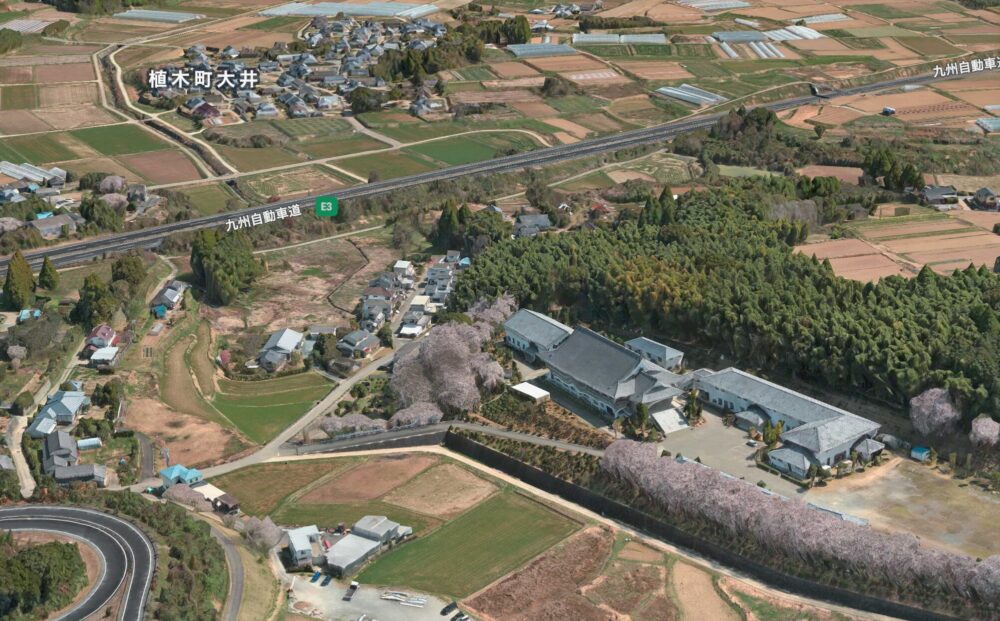 熊本大教会AppleMapより①