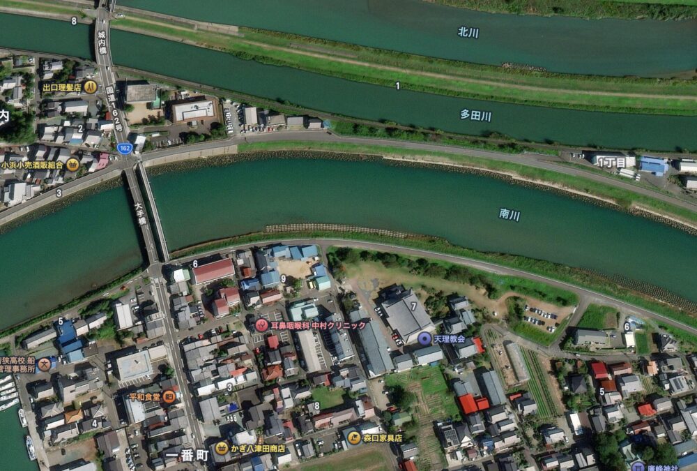 北陸大教会AppleMapより①