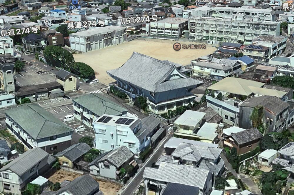 阿羽大教会AppleMapより