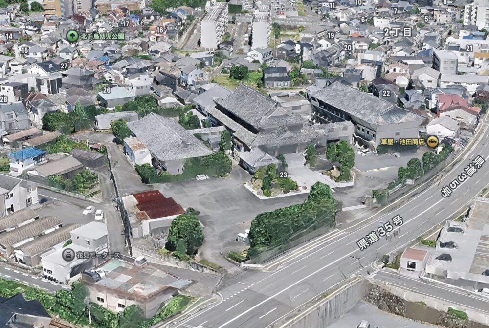 西海大教会AppleMapより