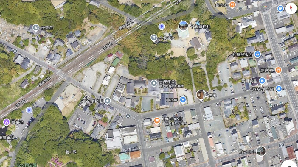 磐城平大教会AppleMapより②