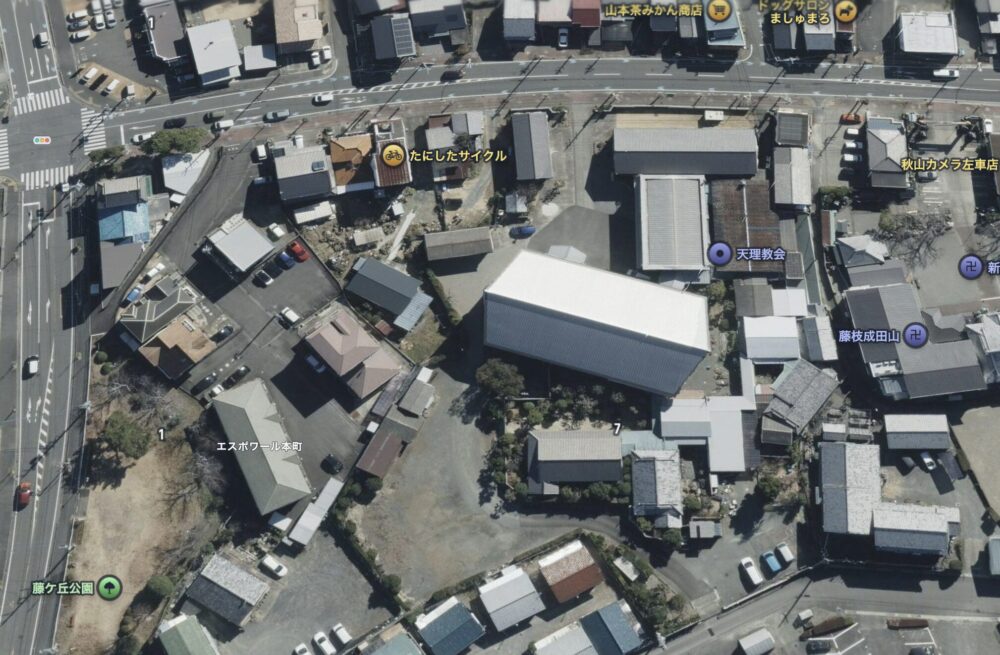 益津大教会AppleMapより②