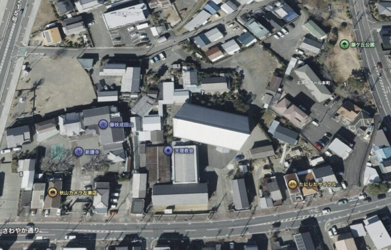 益津大教会AppleMapより①