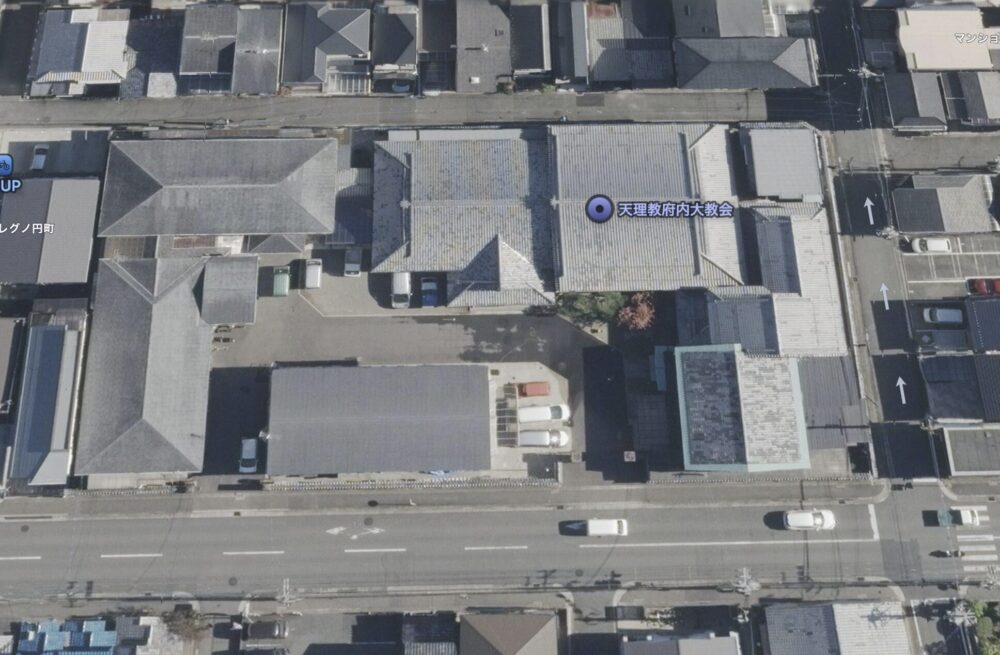 府内大教会AppleMapより①