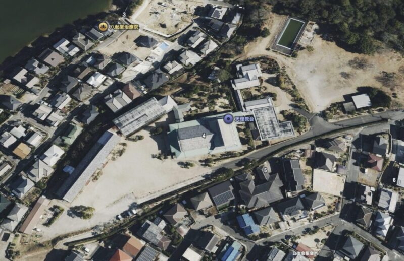 上之郷大教会AppleMapより②