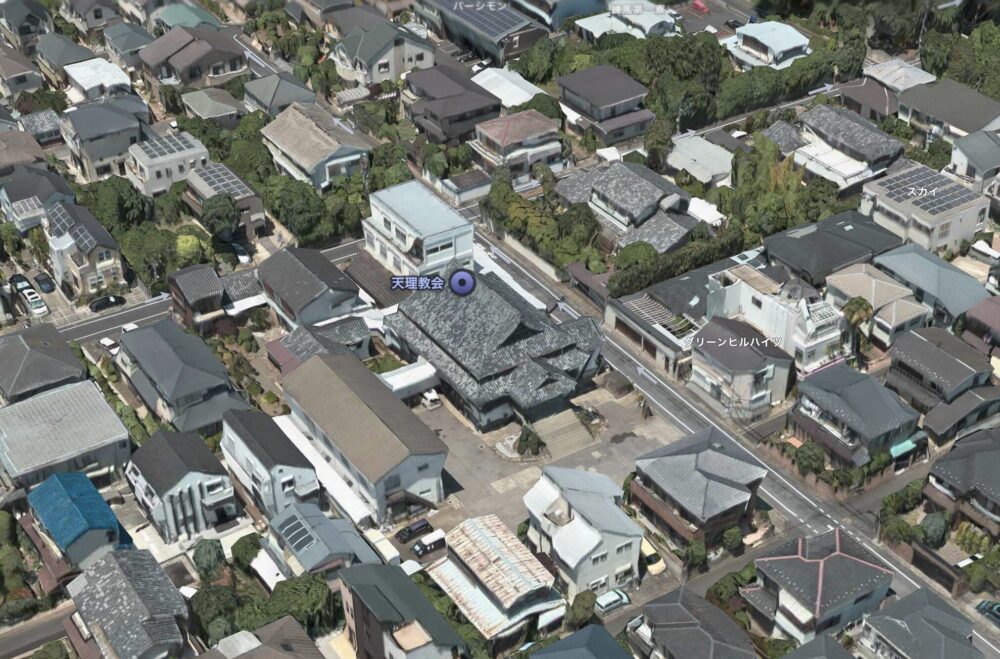 都大教会AppleMapより②