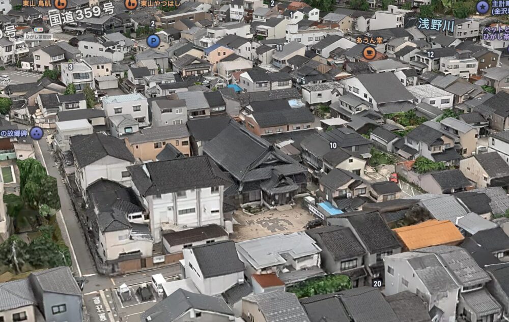 鹿島大教会AppleMapより①