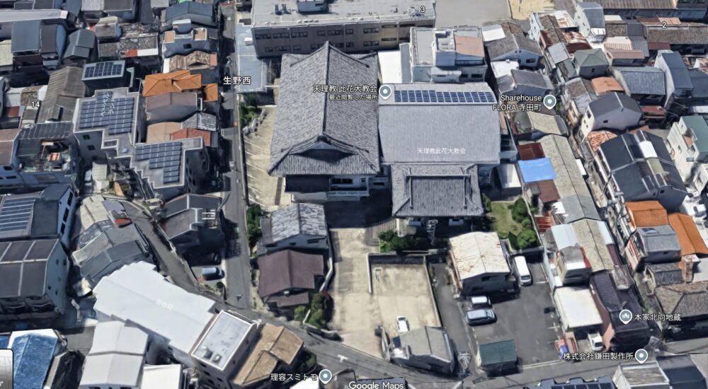 此花大教会GoogleMap①