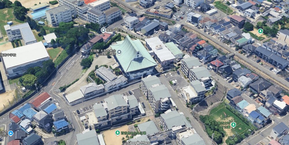 大鳥大教会GoogleMap③