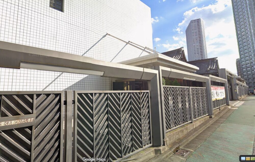 本芝大教会Googleストリートビュー①