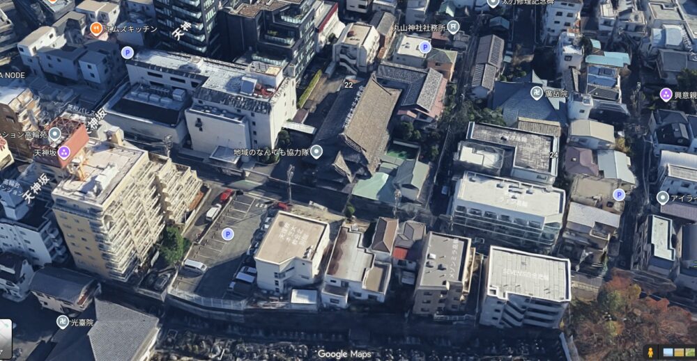 本芝大教会GoogleMapより①