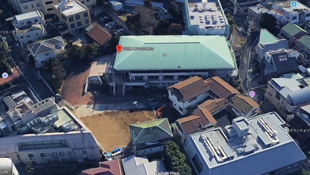 東中央大教会GoogleMapより③