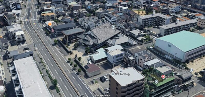 泉大教会GoogleMapより②