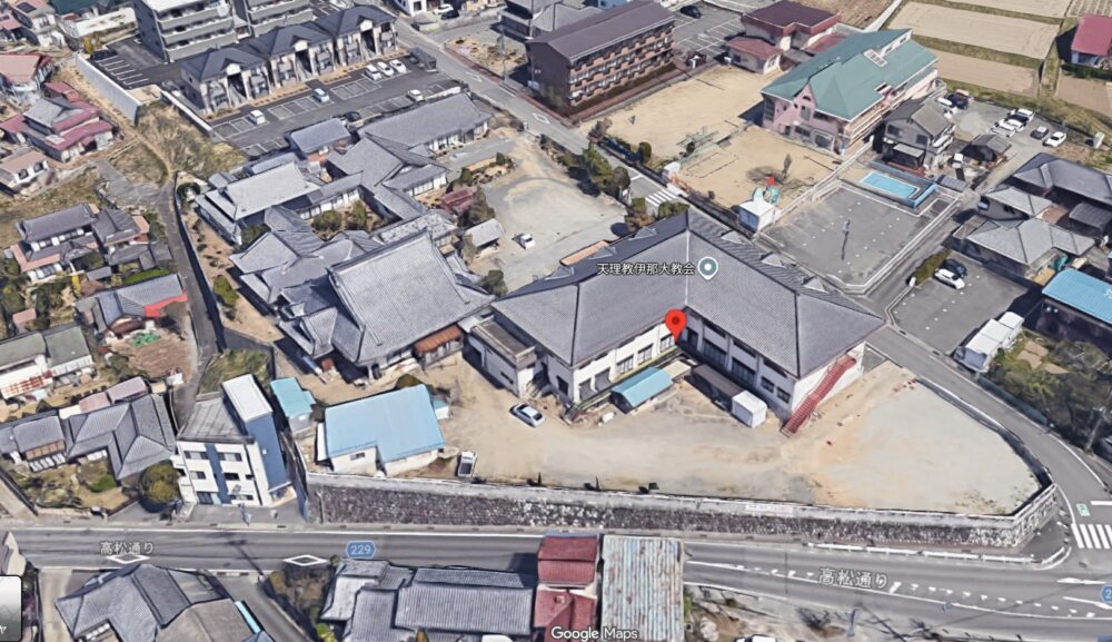伊那大教会GoogleMapより③