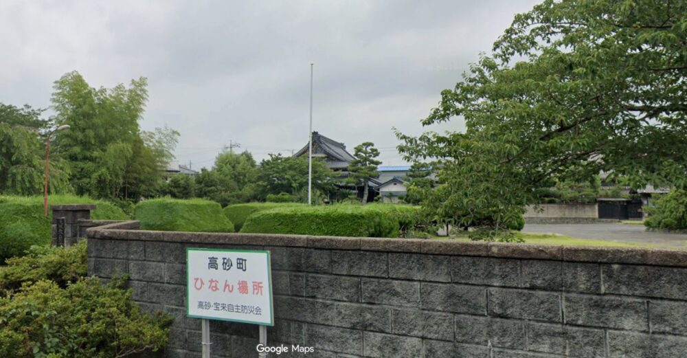 白羽大教会ストリートビューより②