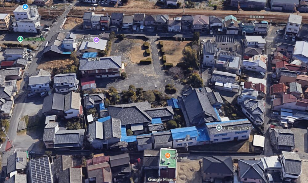 白羽大教会GoogleMapより③